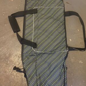 High Sierra Black and Green Ski Bag